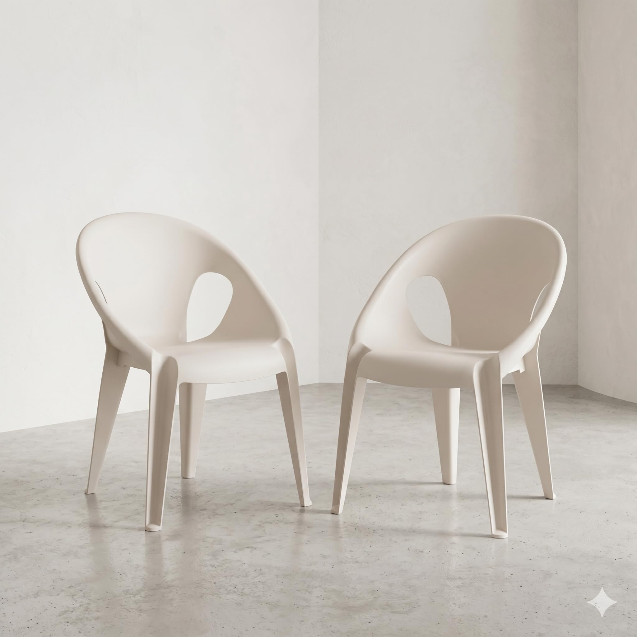 Plastic Armless Chair