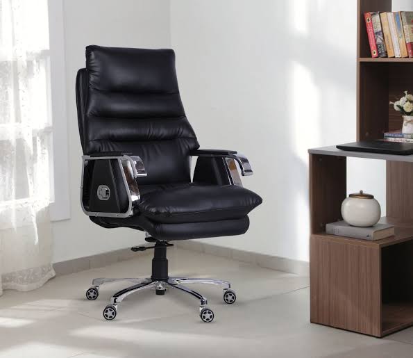 Leather Office Revolving Chair