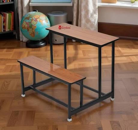 Wooden School Benches